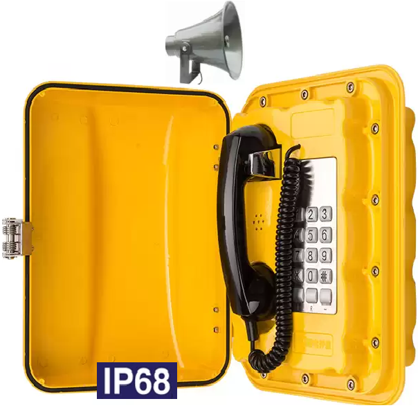 TALK-1202 / TALK-1203 	Промышленный аналоговый телефон | Степень защиты IP68