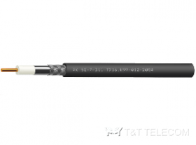 РК 50-7-311 кабель коаксиальный радиочастотный с двойной оплеткой | Диаметр 10,3 мм