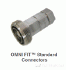 Разъем 716F-SCF12-C02 RFS || 7-16 DIN female для супергибкого кабеля 1/2" | серия OMNI FIT™ standard