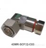 43MR-SCF12-C03 Разъем 4.3‑10 Male угловой для супергибкого кабеля 1/2" | Серия OMNI FIT Standard, 6 ГГц